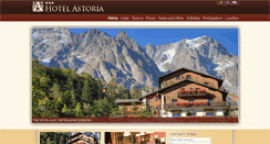 Desktop Screenshot of hotelastoriacourmayeur.com